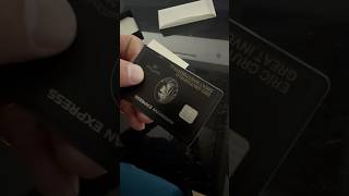 Unboxing my American Express centurion BLACK CARD with my diamond RICHARD MILLE watch on realestate [upl. by Dinesh]