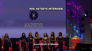 Katseye Interview at Market Market Philippines katseye katseyeworld [upl. by Coumas]