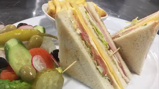 طريقة عمل كلوب ساندويتش  club sandwich [upl. by Nodnek]