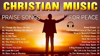 Morning Christian Worship Songs 2023 With Lyrics Playlist 🙏 Greatest Worship Christian Music Ever [upl. by Oniluap]