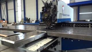 TRUMPF Stanzmaschine  punching machine TC 5000 R  1600 [upl. by Ivy]