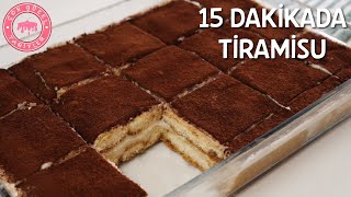 En Kolay Tiramisu Tarifi 😍 Kreması Çok Hafif BİR YİYEN BİR DAHA İSTİYOR Büyük Borcamda Tiramisu [upl. by Willett]