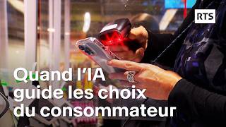 Quand l’intelligence artificielle guide les choix du consommateur  RTS [upl. by Lahpos19]