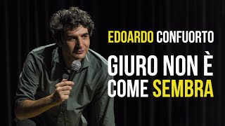 Edoardo Confuorto Giuro non è come sembra  spettacolo completo [upl. by Lulita]