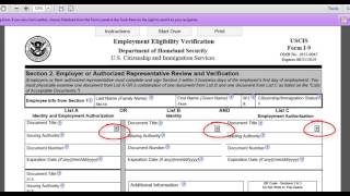 How to Complete an I9 Form [upl. by Hollis723]