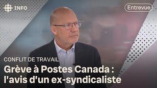 2e jour de grève chez Postes Canada  vers un long conflit de travail  Dabord linfo [upl. by Redliw949]