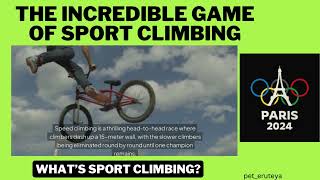 2024 Paris Olympic Sport Climbing Gold Medal Madness amp Epic Climbs [upl. by Toor]