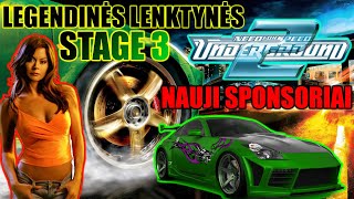 EP5 Need for Speed Underground 2  Stage 3 ir NAUJI SPONSORIAI 4K 2160P [upl. by Elesig]