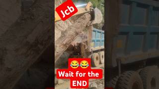 jcbshort  cartoon excavator jcb kidsfunnyvideos papuduttavlog [upl. by Dahsra]