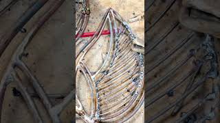 Scrap Metal Crafts amp DIY Metal art creative welding craft artwork handmade metal how diy [upl. by Dlareme874]