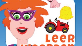 Leuke app voor kinderen om woorden te leren over de kinderboerderij van juf Jannie [upl. by Acsirp]