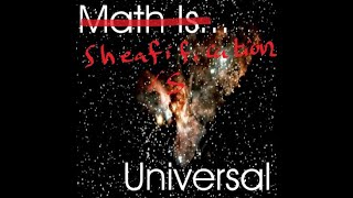 Who Gives a Sheaf With typos see comments Part 11 A universal property [upl. by Gnehp]