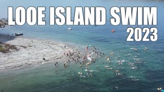 Looe Island Charity Swim 2023 [upl. by Aileduab]