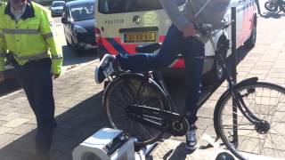 Rollerbank emmen 31 kmu op fiets [upl. by Eintroc]