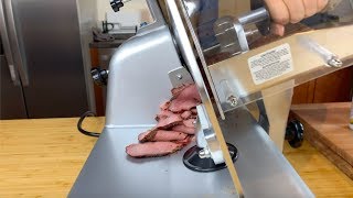 MeatEater’s Ben O’Brien Shows How To Use a Meat Slicer With Your Wild Game Meat [upl. by Gothard]