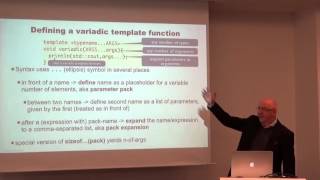 Variadic and Variable Templates in C14  Peter Sommerlad  Meeting C 2015 [upl. by Nefets]