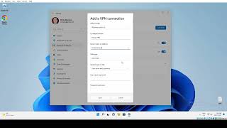 Connect VPN using L2TPIPsec Protocol on Windows 11 [upl. by Cimah]