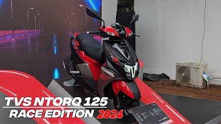 Tvs Ntorq 125 XP Race Edition New Model 2024 Complete Review price Features 💥 [upl. by Eirallam]