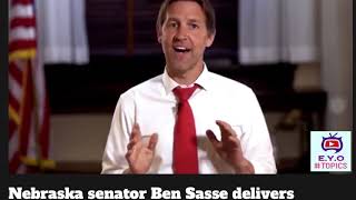 Ben Sasse Nebraska Senator Gave the Weirdest Commencement Speech you will ever hear [upl. by Meesak]