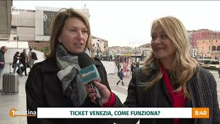 Venezia dal 25 aprile il ticket dingresso – Unomattina 22042024 [upl. by Aleta]