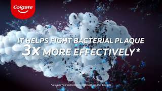 Colgate Total Advanced Helps fight bacterial plaque 3x more effectively [upl. by Aletsirc]