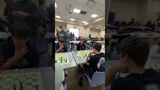 Robert E Jenkins Scholastic Chess Tournament 4 youtubeshorts youtube video [upl. by Hajidahk]