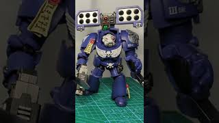 JOYTOY Warhammer 40k Ultramarines Terminators  Terconon Team warhammer40k joytoy actionfigures [upl. by Esiocnarf]