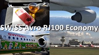 Trip Report  SWISS Avro RJ100  Economy Class  ZRH to TXL [upl. by Yssirk]