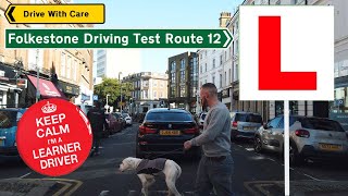 Folkestone Driving Test Route 12 [upl. by Akiehsal]