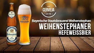 Weihenstephaner Hefeweissbier  Bayerische Staatsbrauerei Weihenstephan  Uma Cerveja Por Dia 0251 [upl. by Raf977]