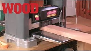 How To Adjust Your Planer To Eliminate Sniping  WOOD magazine [upl. by Jaimie]