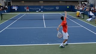 Stanislas Wawrinka vs Grigor Dimitrov  Set Play  2013 Cincinnati Open [upl. by Aicenod]