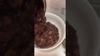 Easy amp ready to eat can good mixed congee wokinawa brown sugar food satisfying shortvideo sweet [upl. by Anaili]