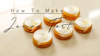 Lemon Meringue Tartlets  레몬 머랭 타르트 I On The Table [upl. by Verada329]