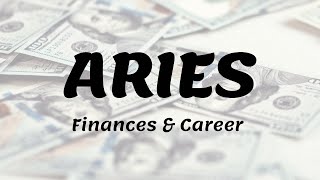 ✨ARIES FINANCES amp CAREER READING  WHAT’S COMING NEXT 💰 [upl. by Balcer]