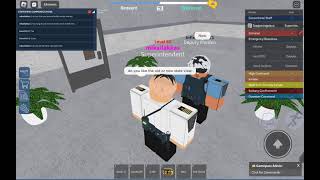 I interviewed a deputy warden in stateview prison ROBLOX [upl. by Enillebyam]