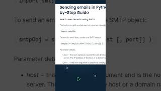 Python Send Email with SMTP  Email FAQ by Mailtrap [upl. by Nellek]