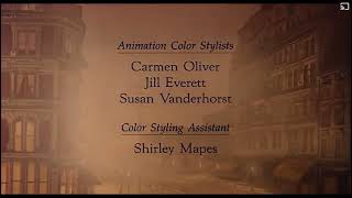 An American Tail 1986 end credits [upl. by Alissa200]