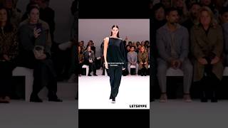 Vittoria Ceretti for Courreges vittoriaceretti courreges model runway fashionweek catwalk [upl. by Amati]