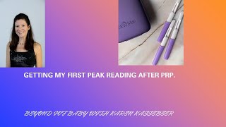 Achieving my first peak reading on the ClearBlue Easy Fertility Moniter after PRP treatment [upl. by Saalocin756]