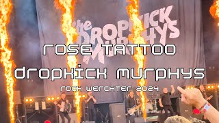 Rose Tattoo  Dropkick Murphys Rock Werchter 2024 [upl. by Graehme834]