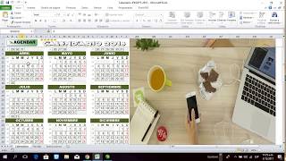 Nuevo Calendario Excel 2018 Gratis [upl. by Winnifred468]