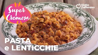 PASTA e LENTICCHIECREMOSA e SAPORITA😍🥄 [upl. by Strage]