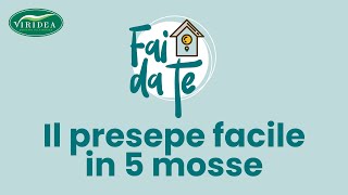 TUTORIAL IL PRESEPE FACILE IN 5 MOSSE [upl. by Khai]