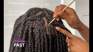 ASMR  Scalp Scratching Compilation   Real Person Scalp Scratching Box Braids for Sleep [upl. by Joanie]