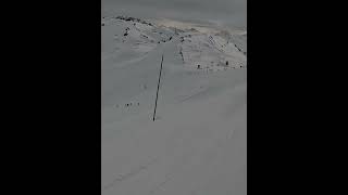 Les 3 Vallées France The Alps Part 38 link in descriptshortstravelexploresnowmountains [upl. by Suaeddaht]