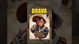 Best Brava Use in R6 rainbowsixsiege gaming shortsviral [upl. by Verneuil356]