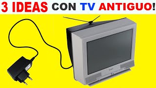 ANTES DE TIRAR TU VIEJO TELEVISOR MIRA ESTE VIDEO [upl. by Hpotsirhc]