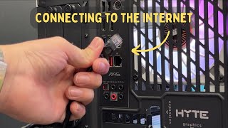 How to Connect Your PC to the Internet [upl. by Ahsikyt248]