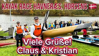 Kajakrennen Kayak Race Havneræs Horsens Denmark 🇩🇰 [upl. by Ellessig]